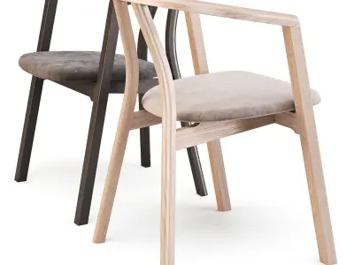 Kristensen Metro KC04 - Dining Chair 3D model