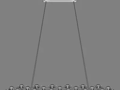 745347 Bergamo Lightstar Pendant chandelier 3D model