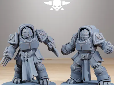 Socratis Vanguard Melee Unit 3D print model