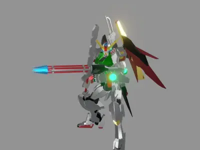 The Mecha Attacker 24 3D model