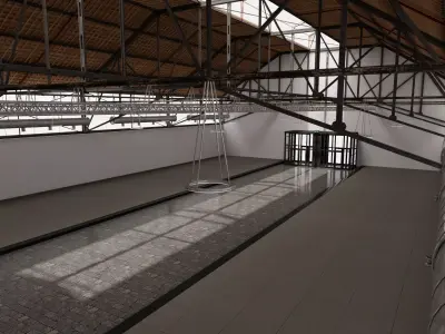 Exhibition Hall 42 3D model