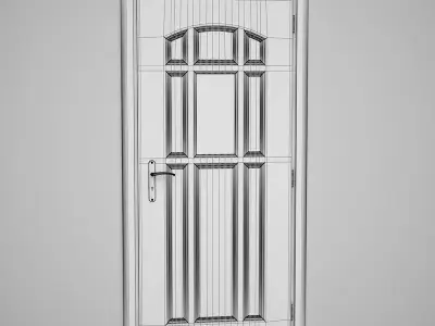 CGAxis Door 3D model 3