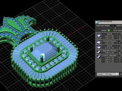 Pendant 0012 3D print model