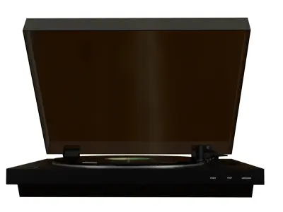 High Poly Modern Turnable for Architectural Modelling  3D model