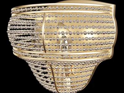 dune wall light 3D model