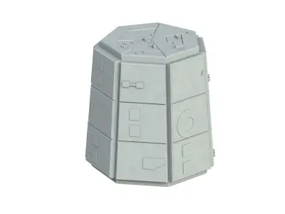 Sci Fi Object No 2882 Low Poly Low-poly 3D model