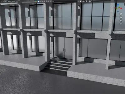 PREDIO COMERCIAL 3D 3D model