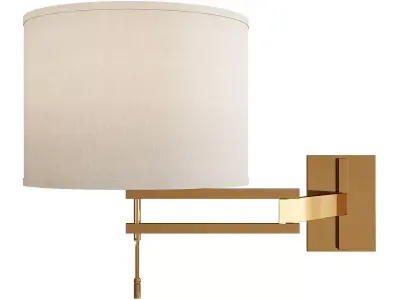 HOLLY HUNT Signature Swing Arm Sconce Low-poly 3D model