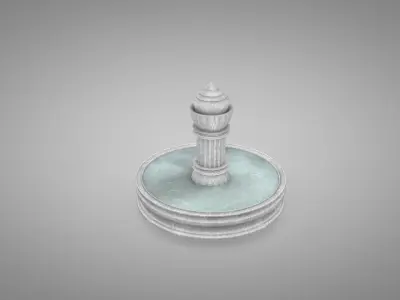 3D Fountain Model 3D model