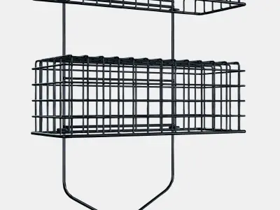 BLECKSJON Shower hanger two tiers 3D model