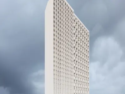Apartments Building 3D model
