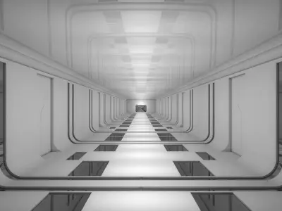 Sci Fi Apartment 3D model