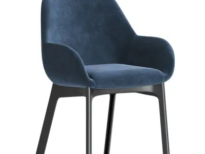 Kartell Clap Dining Chair 3D model