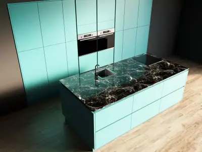 119-Kitchen11 matte 10 3D model