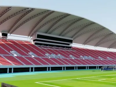 Kumamoto Prefectural Sports Park - Japan 3D model