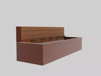 Tap Model Low-poly 3D model