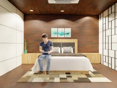 Bedroom Design 3D model