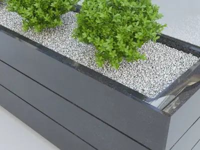 Planter Glass Division 3D model