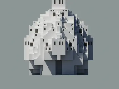 Kirigami in 3D  3D model