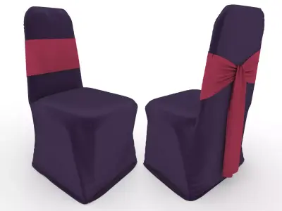 Banquet Chair 55 3D model