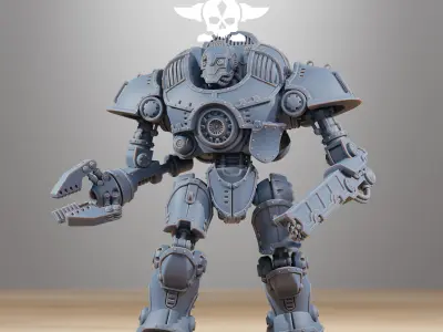 Scavenger Defender MK2 3D print model