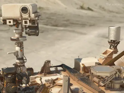  Realistic Mars Exploration Rover Rigged 