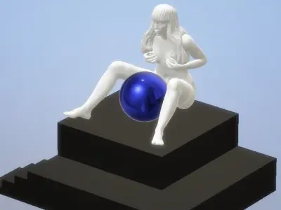 Lady GaGa 3D print model