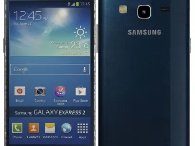 Samsung galaxy express 2 all color 3D model