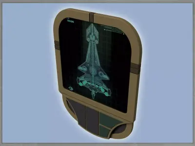 Orion PADD Lower Decks 3D print model