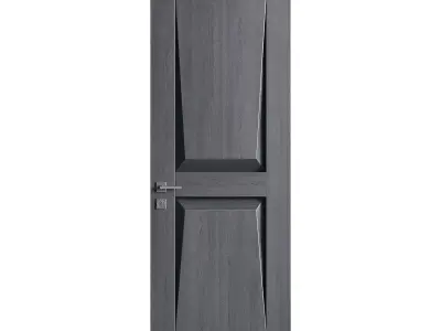 Modern entrance door 10 3D model