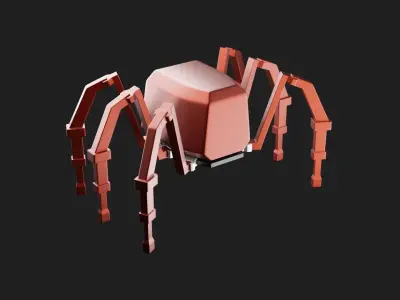 Spider Robotic 3D Model 3D print model