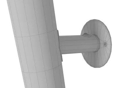 Artcurial Travail Finlandais dappliques circa 1950 Low-poly 3D model