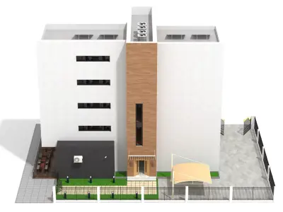 Office Building  3D model