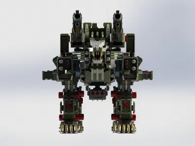 Liger Zero Panzer 3D model