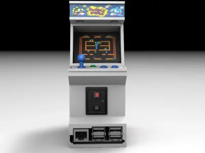 ARCADE MINI CABINET RASPBERRY CASE 3D print model