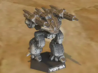 Zelus - Assault Mech 3D print model