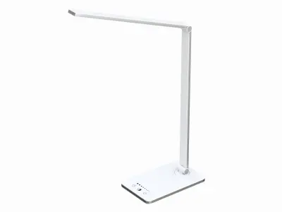 Dimmable Table Reading Lamp with USB Charger 3D model