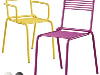 Chair UTYR by Qullar 3D model