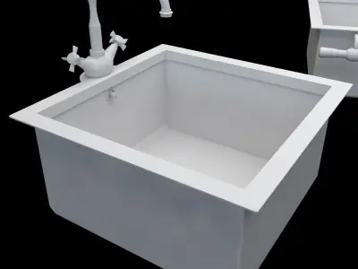 Sink LVQ021 LVQ027 3D model