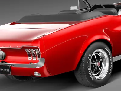  Ford Mustang 1967 convertible 