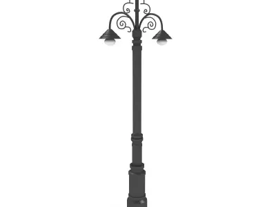 streetlight street lamp 3D model