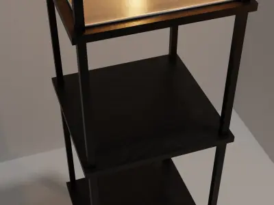 Black Woodgrain Texture