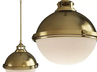 Fletcher Pendant Light Low-poly 3D model