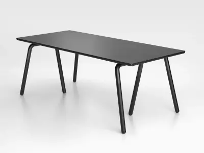Raft Table 3D model