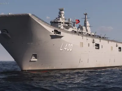  Aircraft Carrier TCG Anadolu L400 