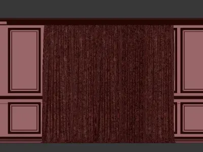 Curtain Set 298 3D model