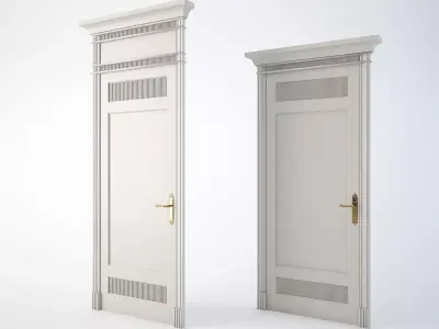 CLassic door 3D model