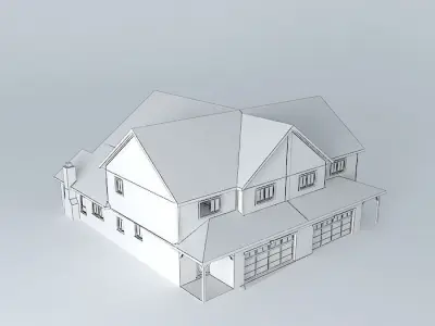 wide duplex Free 3D model