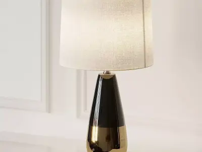 Roscoe Ceramic Table Lamp 3D model