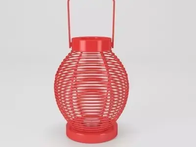 Wire Lantern 3D model